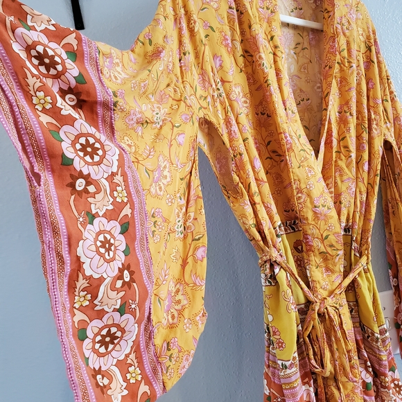 Spell Portobello Short Kimono, S/M - Picture 4 of 7